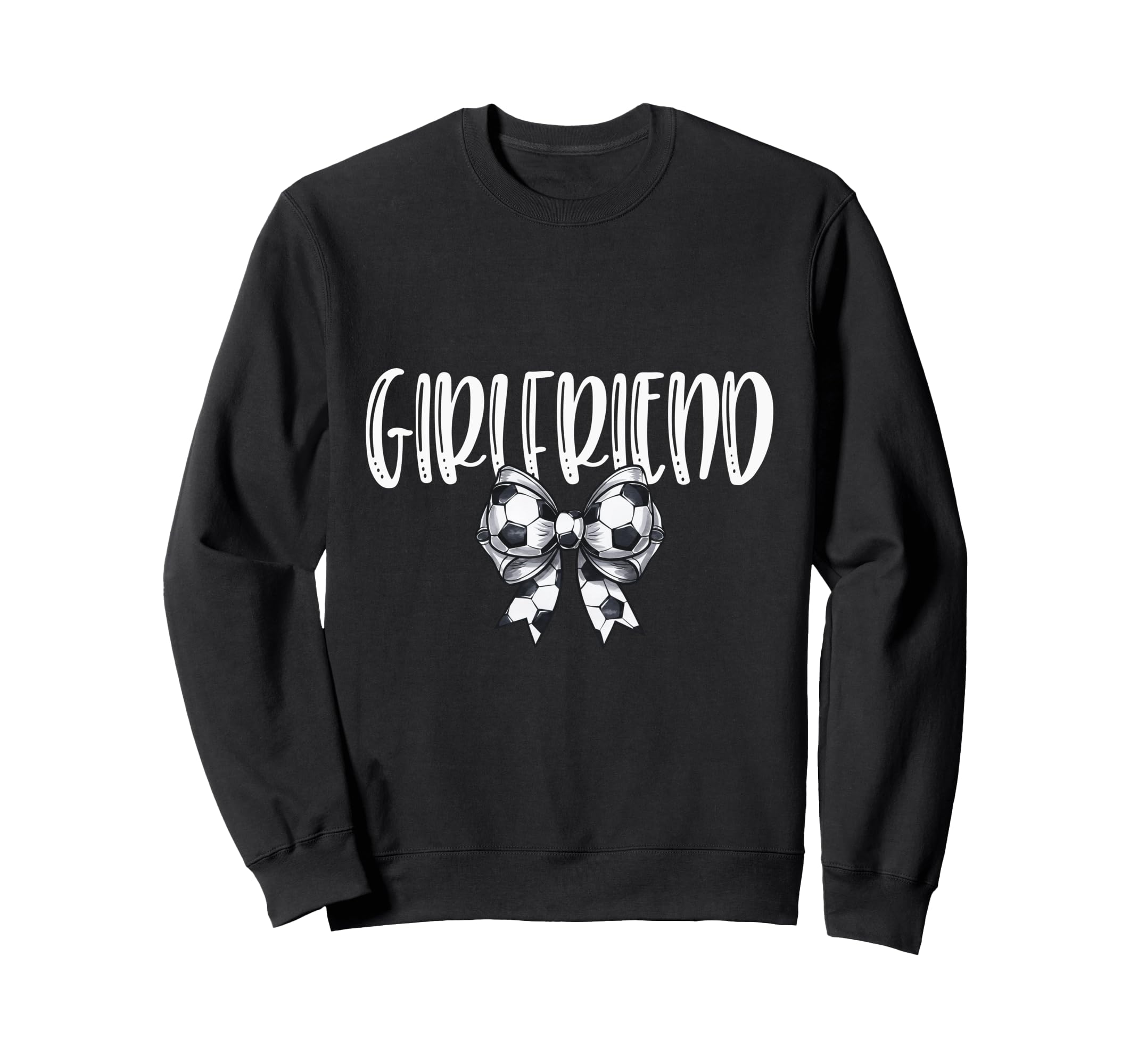 Coquette Soccer Girlfriend Spirit Sweatshirt - Custom Art Print for Adults - T-Shirt, Sweatshirt, Hoodie