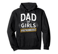 Dad Outnumbered Best Dad Daddy Papa Hoodie - Streetwear Style Unisex - T-Shirt, Sweatshirt, Hoodie