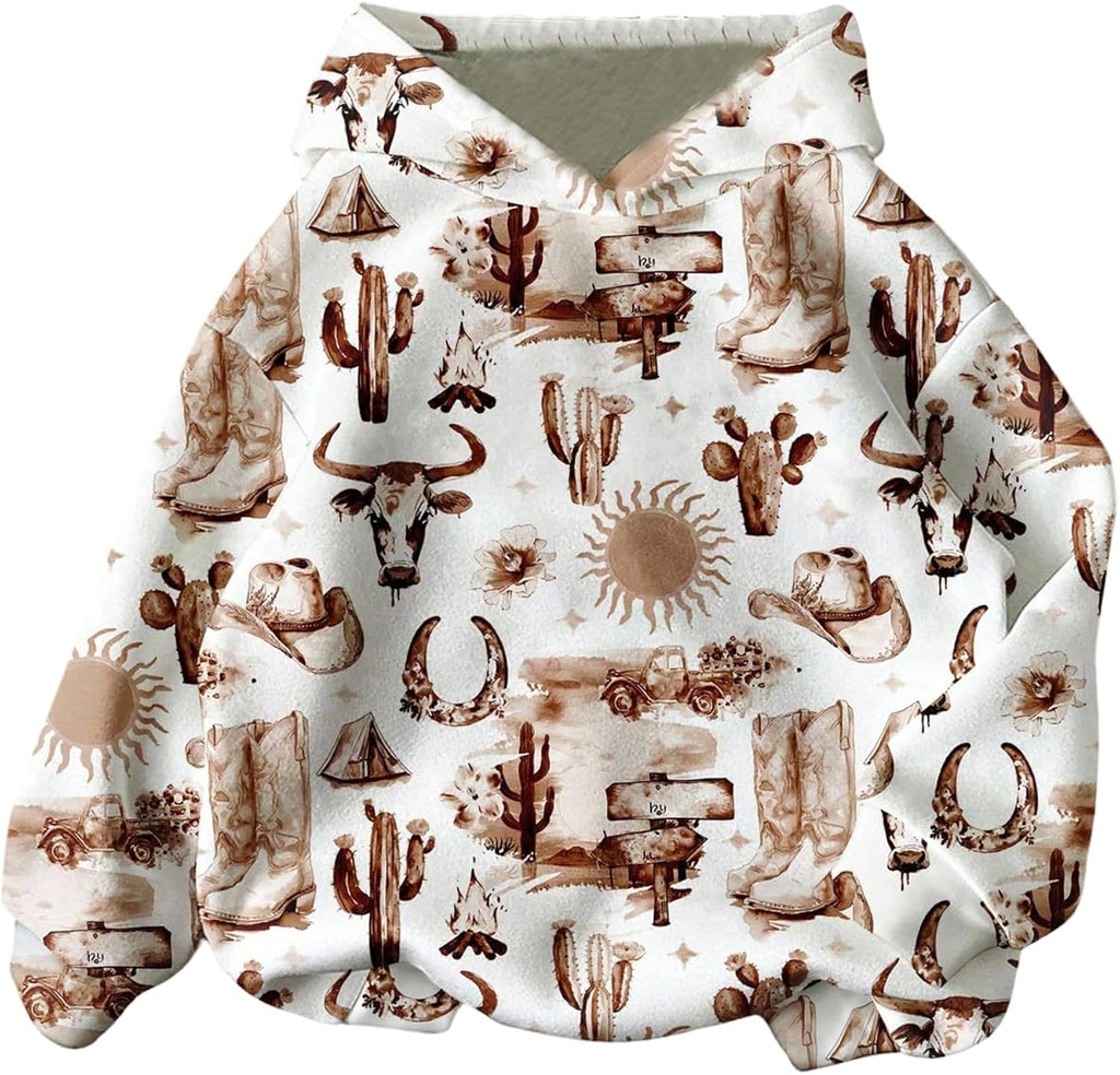 Women's Cowgirls Graphic Lightweight Hooded Western - Adult & Kids T-Shirts, Sweatshirts & Hoodies apparel design preview 1