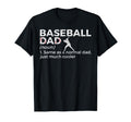Funny Baseball Dad Definition T-Shirt - Trendy Graphic Men Women - T-Shirt, Sweatshirt, Hoodie
