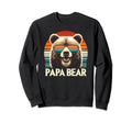 Papa Bear Sunglasses Funny Bear Dad Sweatshirt - Unique Graphic for Adults - T-Shirt, Sweatshirt, Hoodie