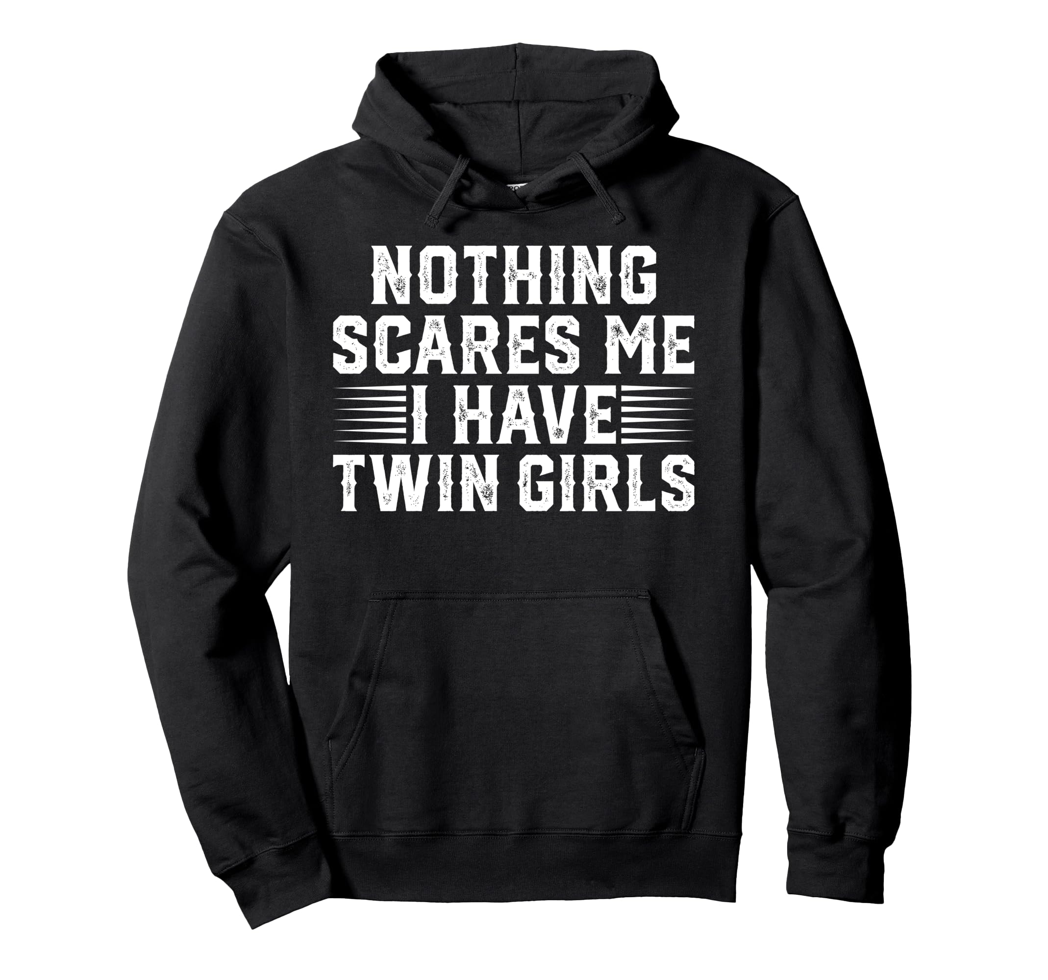 Twin Dad Mom Funny Chaos Parenting Hoodie - Minimalist Print Unisex - T-Shirt, Sweatshirt, Hoodie