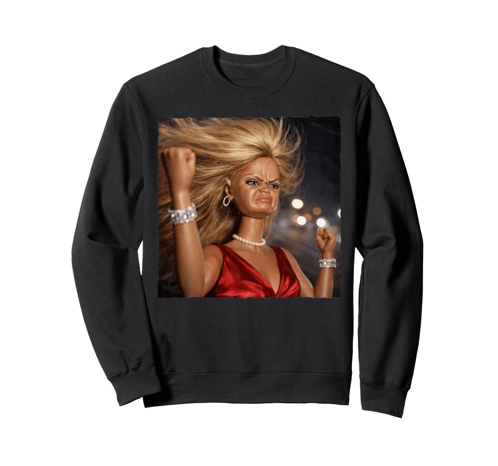 Doll Face Meme Sarcastic Sarcasm Bff Sweatshirt - Trendy Graphic Unisex - T-Shirt, Sweatshirt, Hoodie