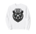 Papa Beer Funny Dad Bear Drinking Sweatshirt - Custom Art Print Unisex - T-Shirt, Sweatshirt, Hoodie