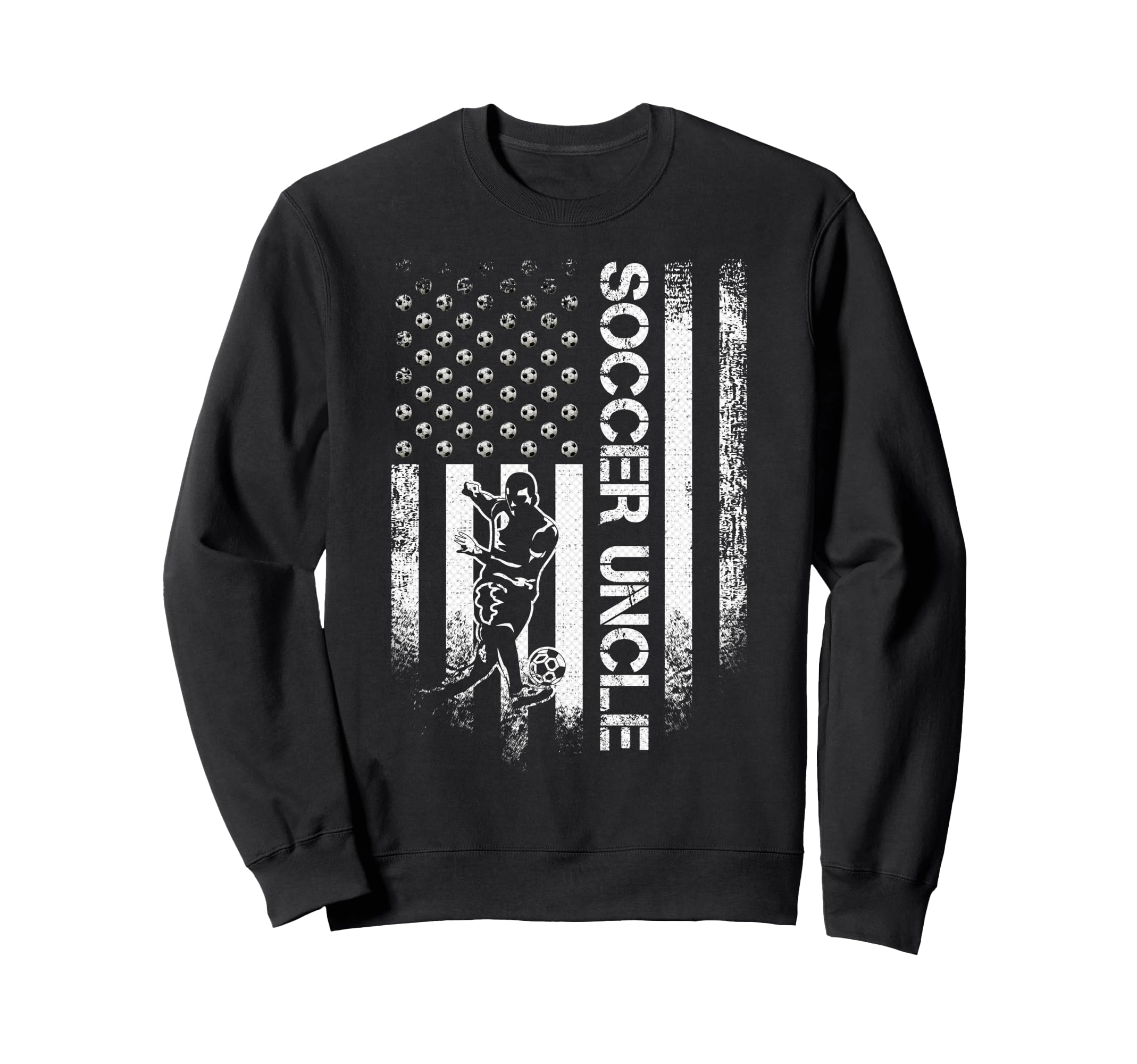 Usa American Flag Proud Soccer Sweatshirt - Fun Novelty Design for Adults - T-Shirt, Sweatshirt, Hoodie