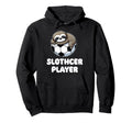 Funny Sloth Soccer Player Slothcer Lover Hoodie - Novelty Apparel Unisex - T-Shirt, Sweatshirt, Hoodie