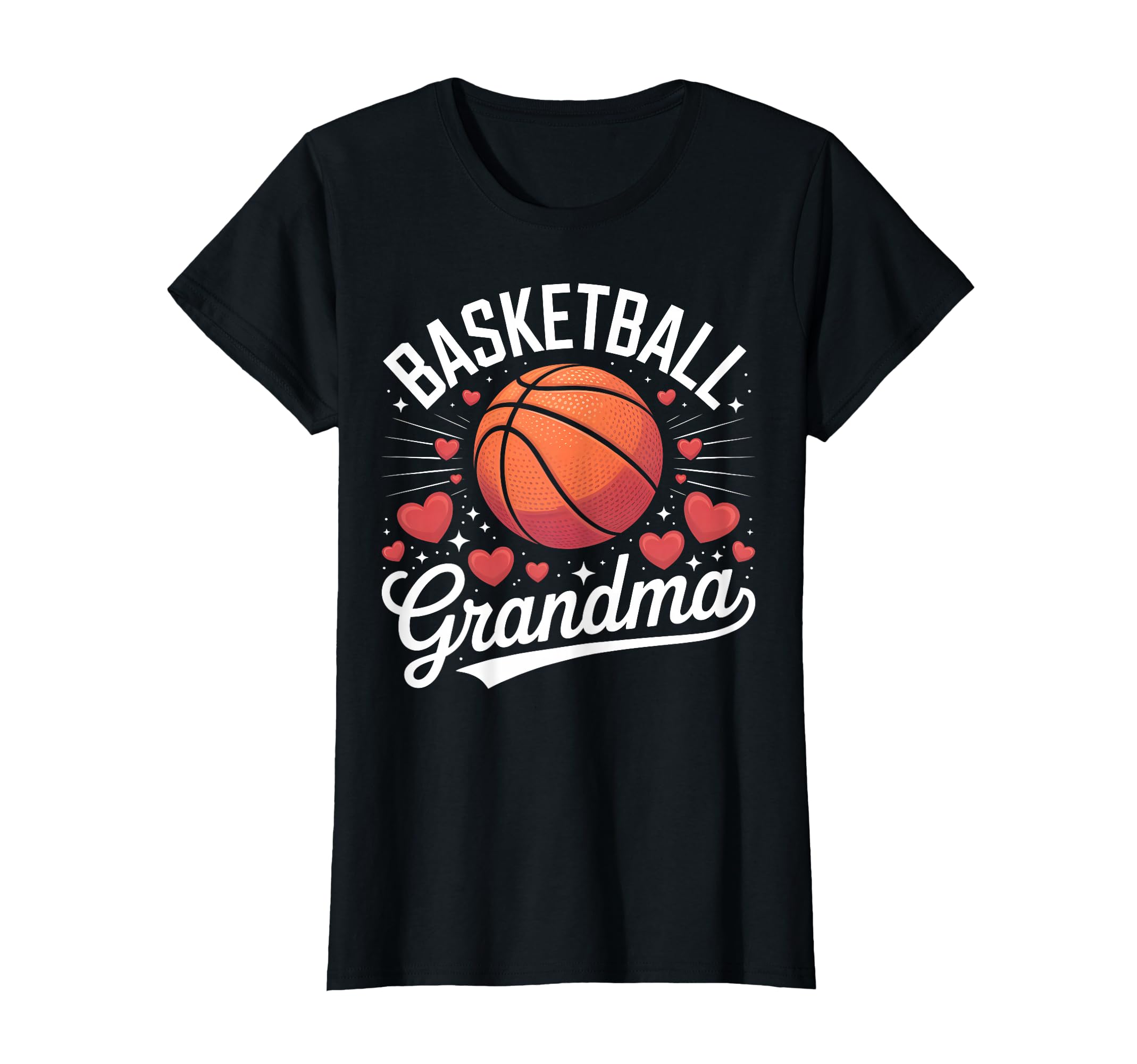 Basketball Grandma Sports Grandparents T-Shirt - Novelty Apparel Unisex - T-Shirt, Sweatshirt, Hoodie