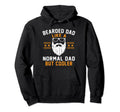 Cooler Bearded Dad Funny Beard Lover Hoodie - Fun Novelty Design Unisex - T-Shirt, Sweatshirt, Hoodie