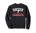 Soccer Grandpa Proud Grandpa Soccer Sweatshirt - Graphic Print Men Women - T-Shirt, Sweatshirt, Hoodie