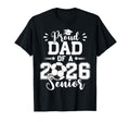 Proud Dad 2026 Senior Graduation T-Shirt - Novelty Apparel for Adults - T-Shirt, Sweatshirt, Hoodie