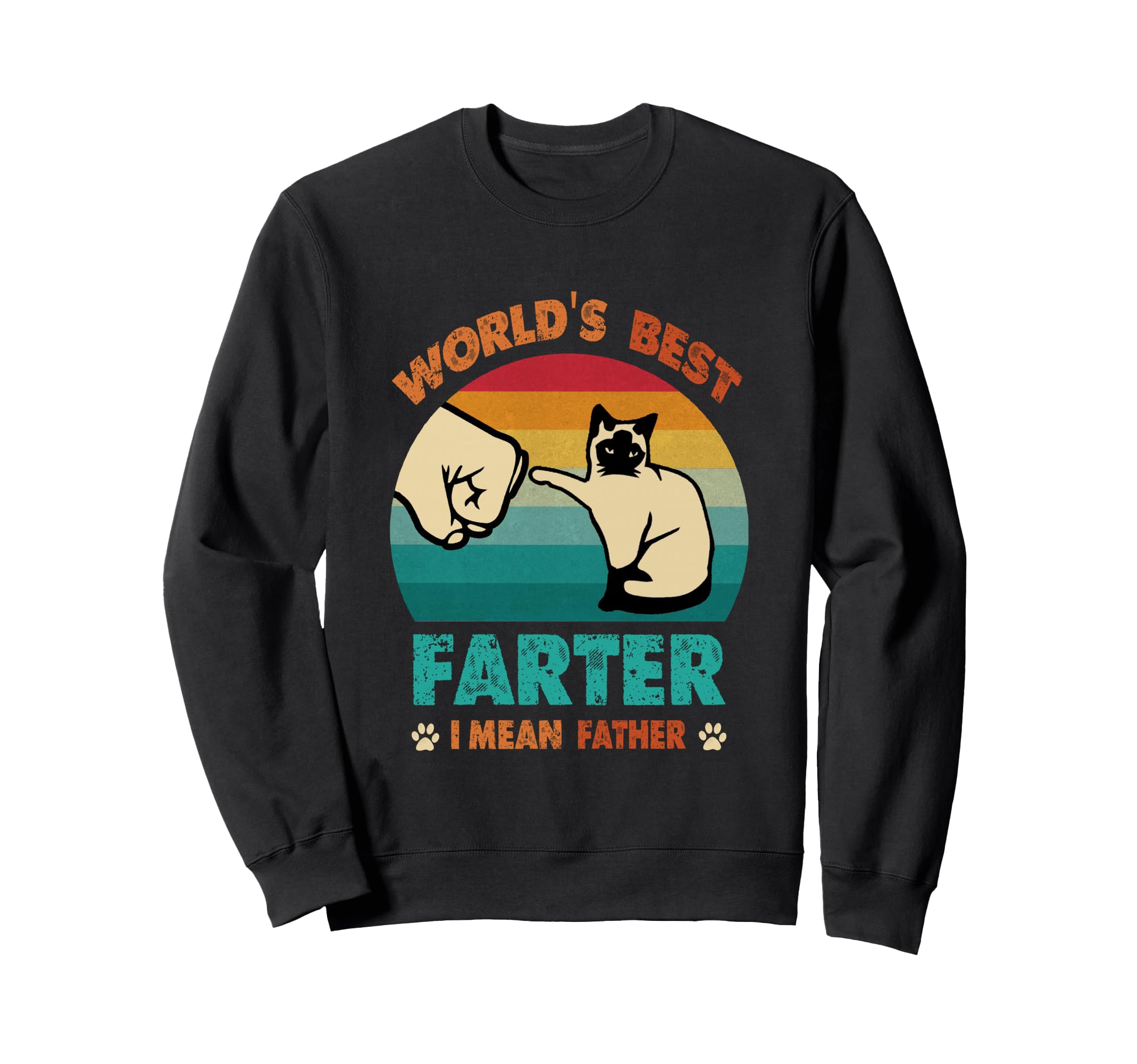 Worlds Best Farter I Mean Father Sweatshirt - Aesthetic Graphic for Adults - T-Shirt, Sweatshirt, Hoodie