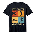 Mens Best Soccer Dad Ever Soccer T-Shirt - Casual Everyday Wear for Adults - T-Shirt, Sweatshirt, Hoodie