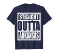Straight Outta Arkansas Funny T-Shirt - Streetwear Style Unisex - T-Shirt, Sweatshirt, Hoodie