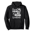 Proud Family Class 2026 Graduate Senior Hoodie - Graphic Print for Adults - T-Shirt, Sweatshirt, Hoodie