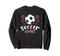 Soccer Aunt Soccer Player Aunt Sweatshirt - Unique Graphic Men Women - T-Shirt, Sweatshirt, Hoodie