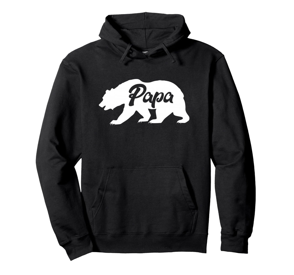Papa Bear Lover Funny Grandfather Hoodie - Novelty Apparel Unisex - T-Shirt, Sweatshirt, Hoodie