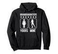 Granddaughters Soccer Grandpa Soccer Hoodie - Streetwear Style Men Women - T-Shirt, Sweatshirt, Hoodie