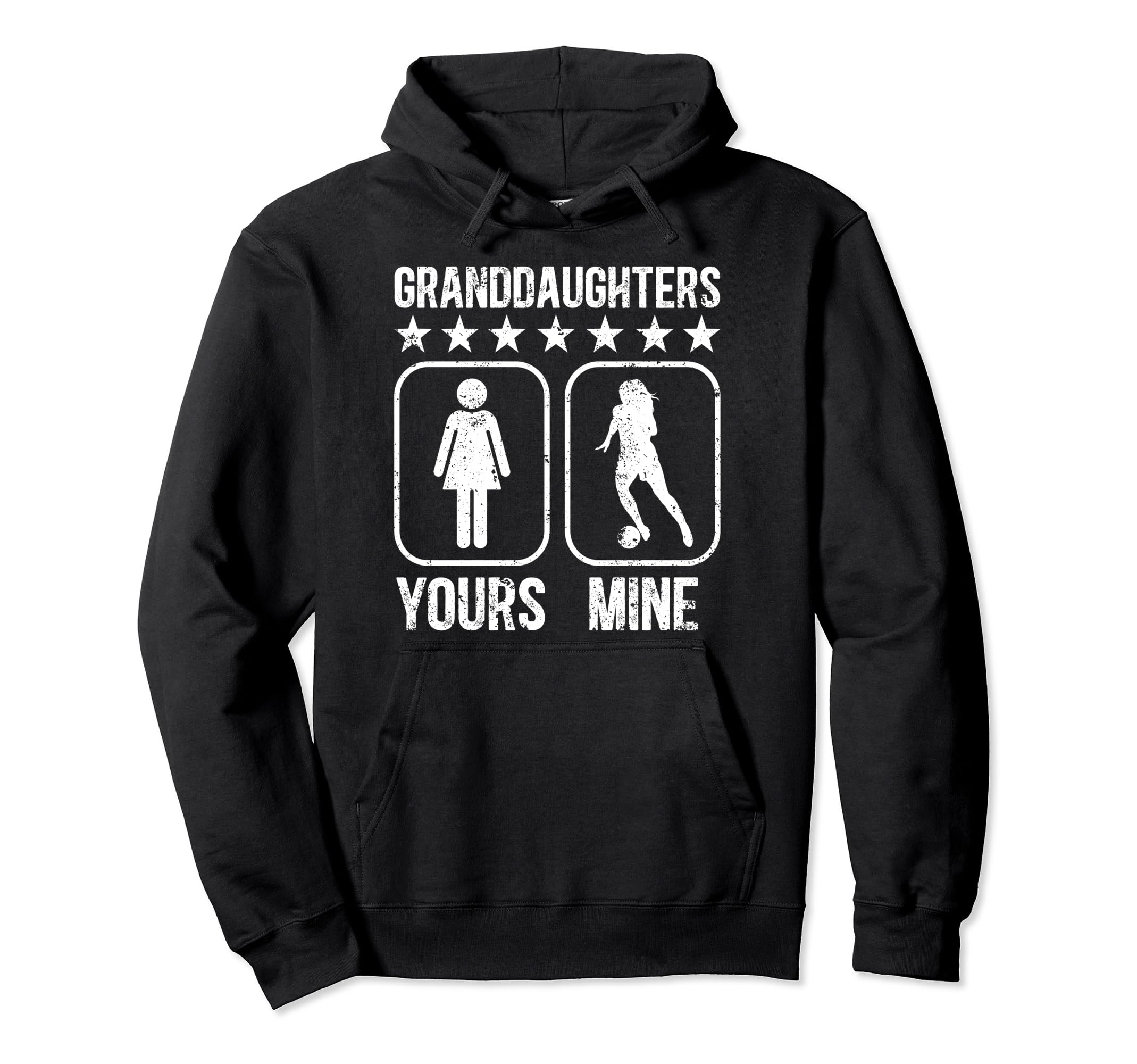Granddaughters Soccer Grandpa Soccer Hoodie - Streetwear Style Men Women - T-Shirt, Sweatshirt, Hoodie