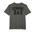 Running Dad Birthday Bold Font Running T-Shirt - Novelty Apparel Unisex - T-Shirt, Sweatshirt, Hoodie