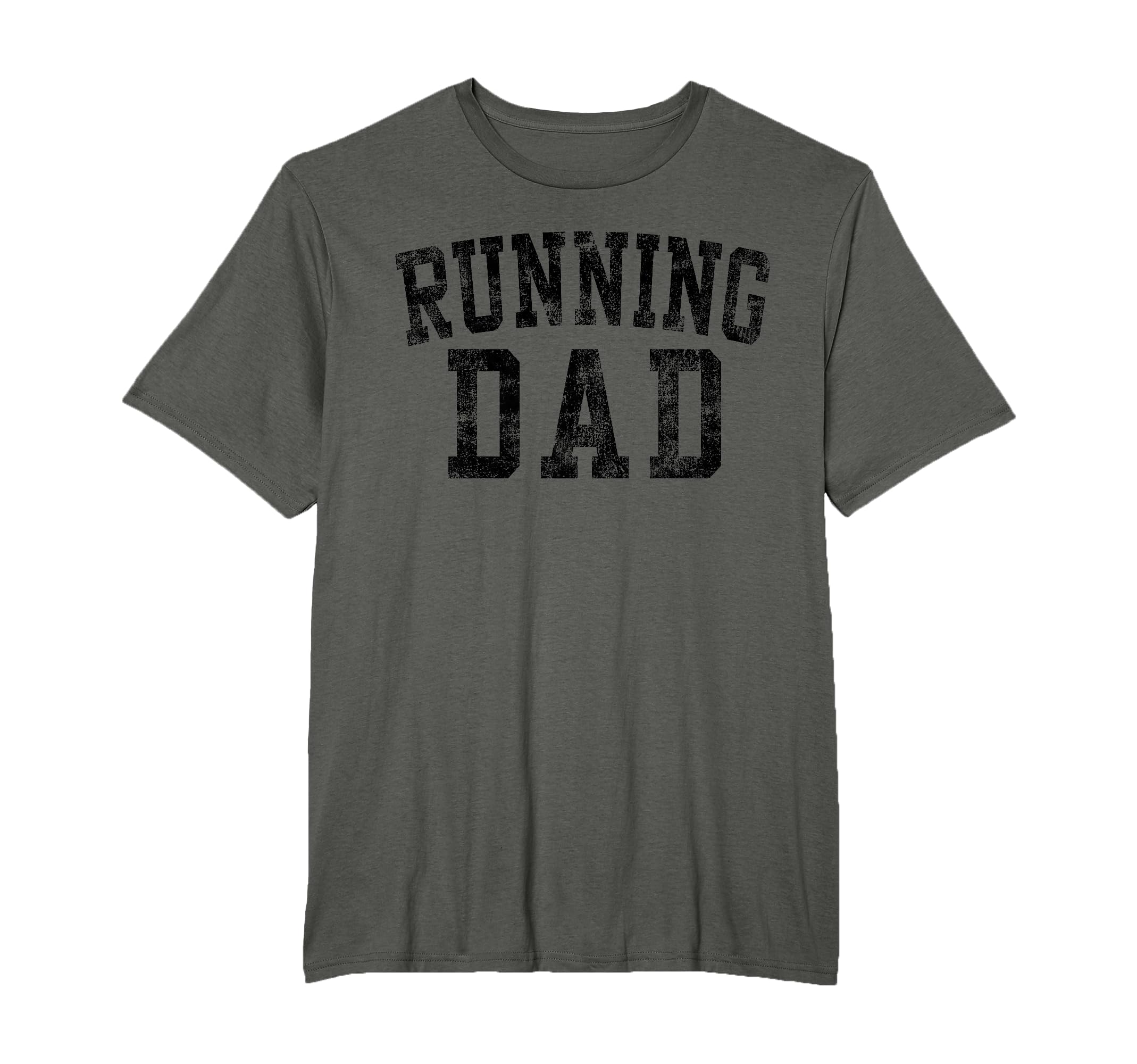 Running Dad Birthday Bold Font Running T-Shirt - Novelty Apparel Unisex - T-Shirt, Sweatshirt, Hoodie