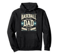 Baseball Dad Fathers Day Hoodie - Custom Art Print Unisex - T-Shirt, Sweatshirt, Hoodie