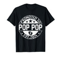 Promoted To Pop Pop Est 2024 T-Shirt - Minimalist Print for Adults - T-Shirt, Sweatshirt, Hoodie