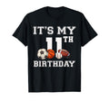 Its My 11Th Birthday Baseball Soccer T-Shirt - Streetwear Style for Adults - T-Shirt, Sweatshirt, Hoodie