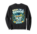 Bruh Im Senior Bulldog Class 2026 Sweatshirt - Graphic Print Unisex - T-Shirt, Sweatshirt, Hoodie