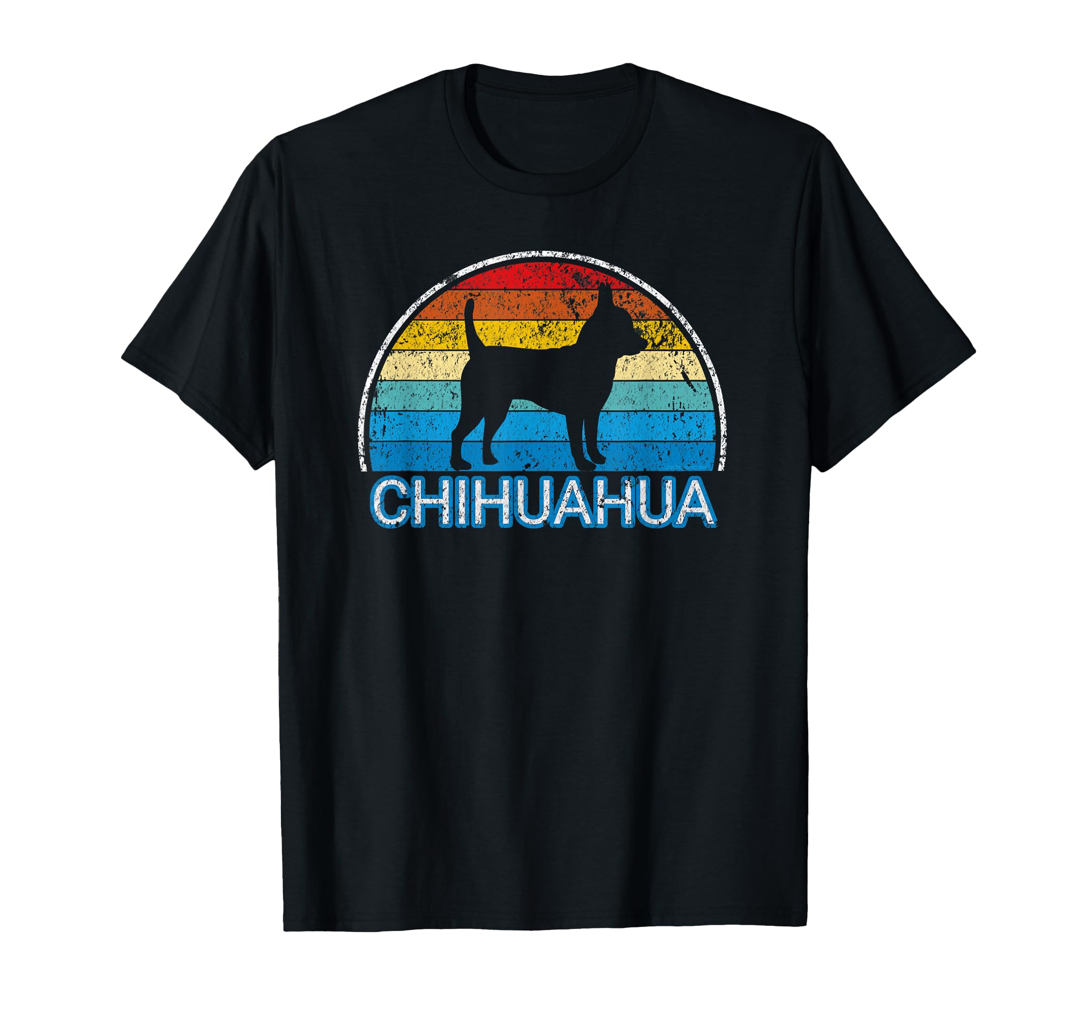 Chihuahua Dog Sunset Chihuahua Breed T-Shirt - Casual Everyday Wear Unisex - T-Shirt, Sweatshirt, Hoodie