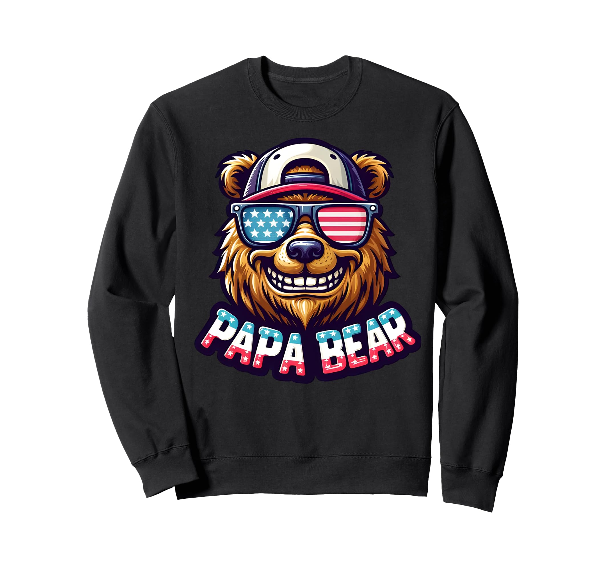 Papa Bear Gifts Funny Birthday Sweatshirt - Streetwear Style for Adults - T-Shirt, Sweatshirt, Hoodie