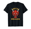 Soccer Dragon Fireball Football T-Shirt - Custom Art Print for Adults - T-Shirt, Sweatshirt, Hoodie