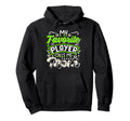 My Favorite Soccer Player Calls Me Hoodie - Minimalist Print for Adults - T-Shirt, Sweatshirt, Hoodie