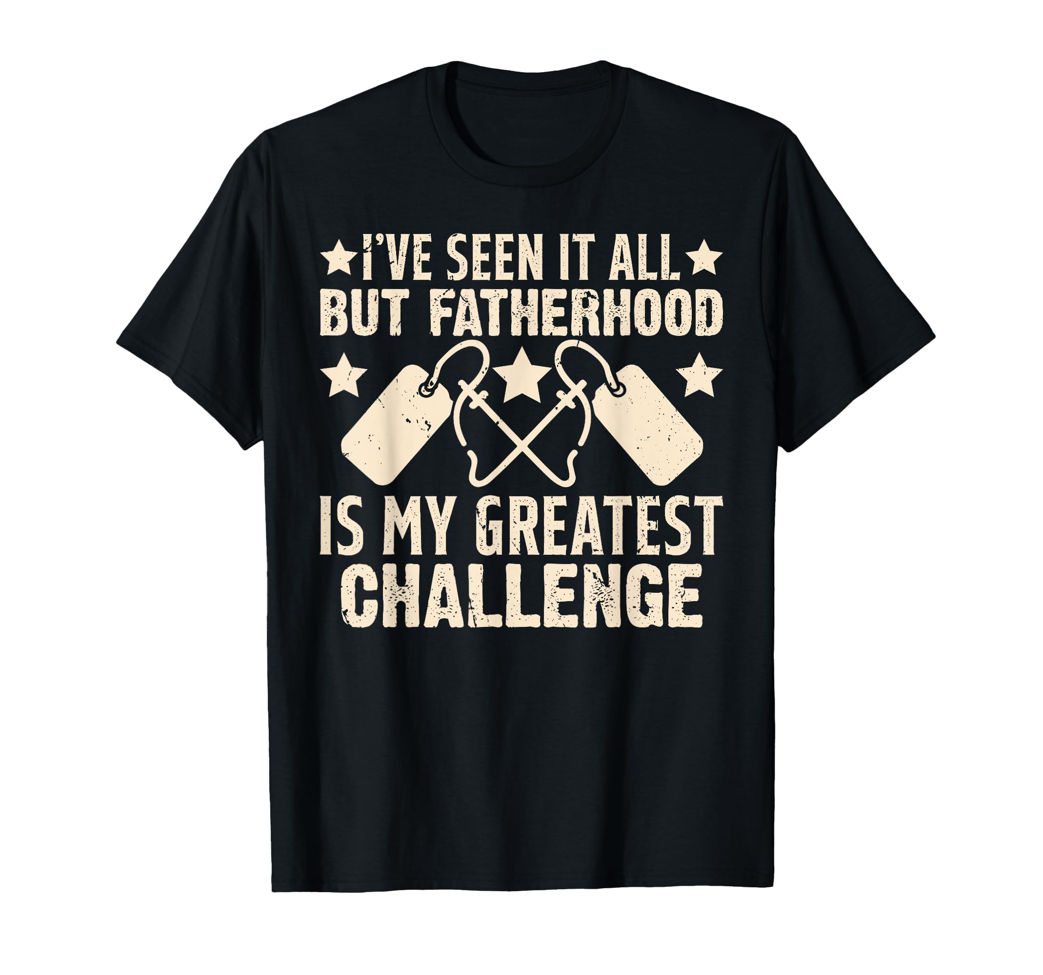 Fatherhood Is My Greatest Challenge T-Shirt - Aesthetic Graphic Men Women - T-Shirt, Sweatshirt, Hoodie
