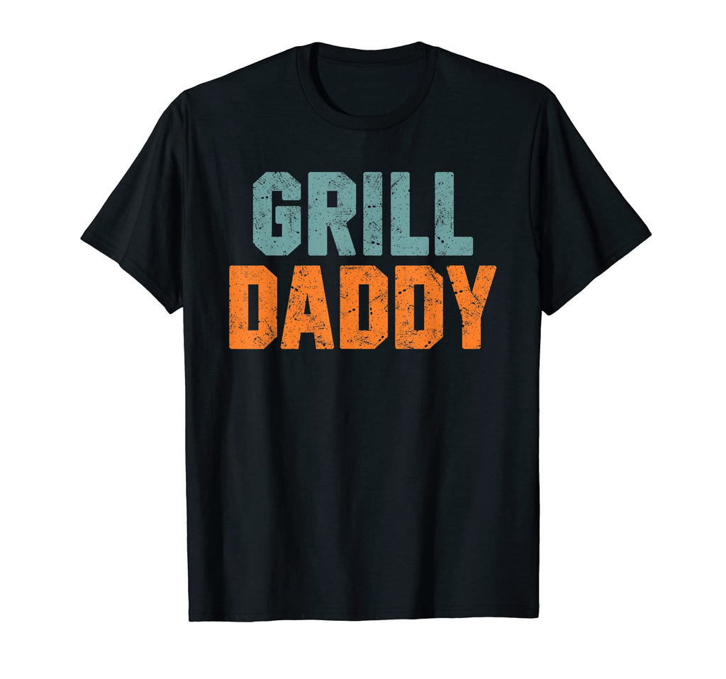 Grill Daddy Funny Grill Bbq T-Shirt - Fun Novelty Design for Adults - T-Shirt, Sweatshirt, Hoodie
