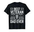 Best Veteran Dad Ever Veteran Dad T-Shirt - Fun Novelty Design Unisex - T-Shirt, Sweatshirt, Hoodie