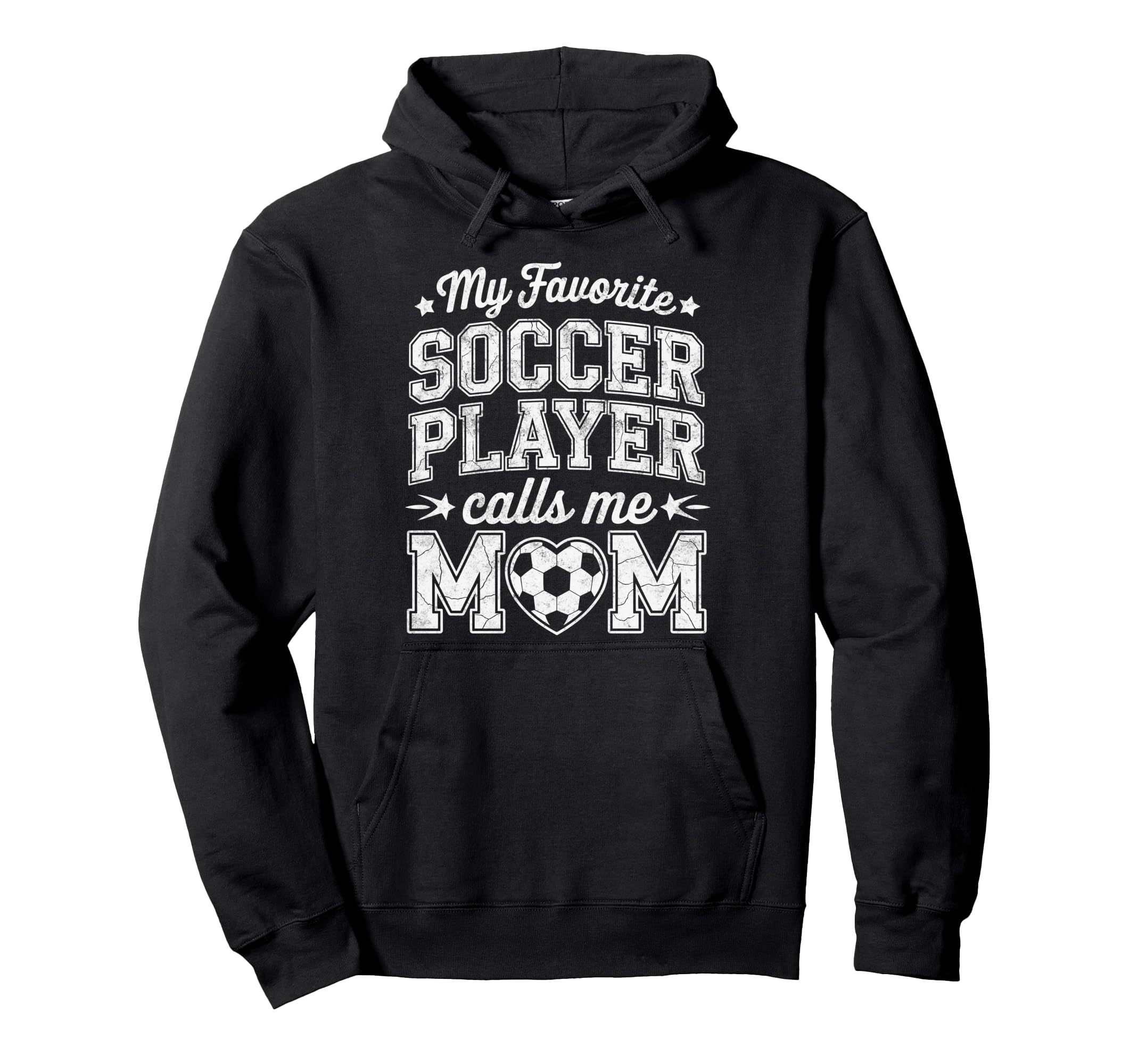 My Favorite Soccer Player Calls Me Hoodie - Minimalist Print for Adults - T-Shirt, Sweatshirt, Hoodie
