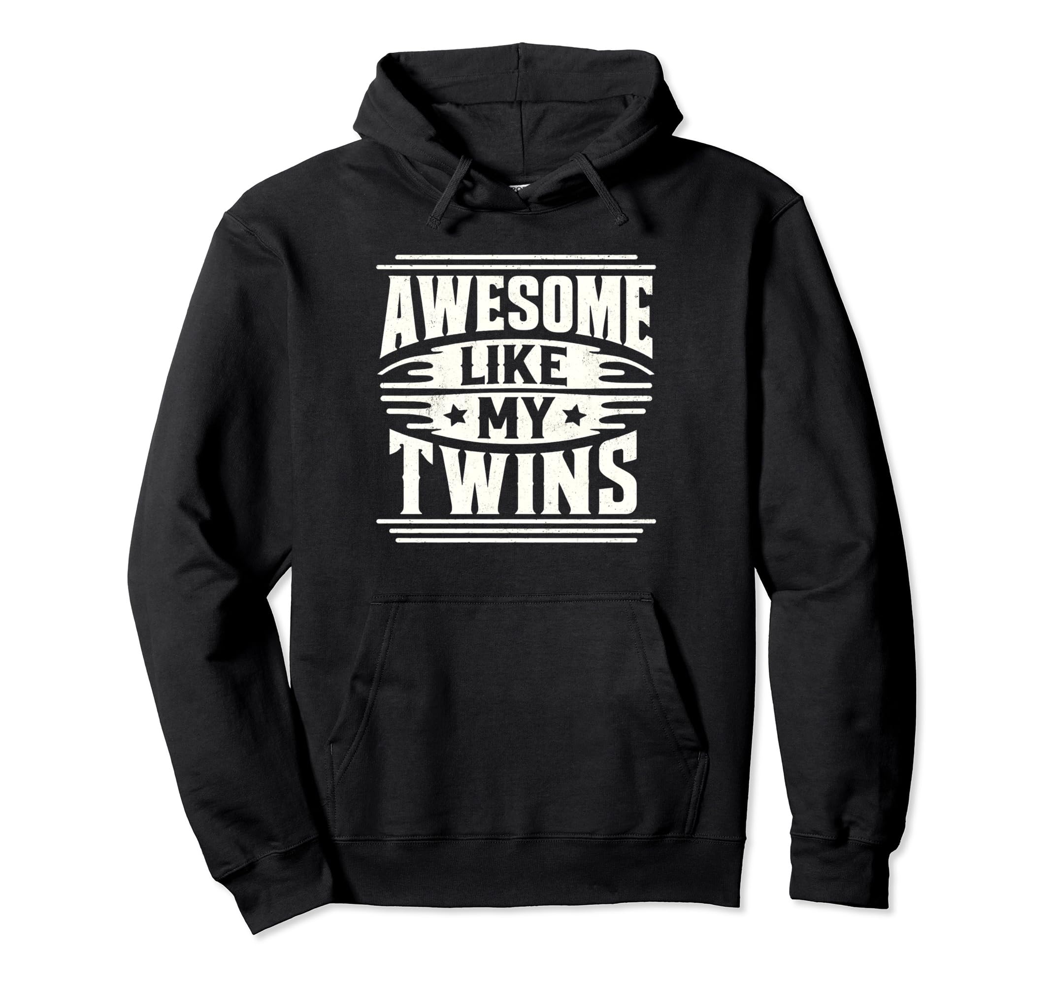 Proud Dad Twins Awesome Fathers Day Hoodie - Custom Art Print Unisex - T-Shirt, Sweatshirt, Hoodie