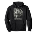 Papa Bear Family Matching Dad Hoodie - Custom Art Print Unisex - T-Shirt, Sweatshirt, Hoodie