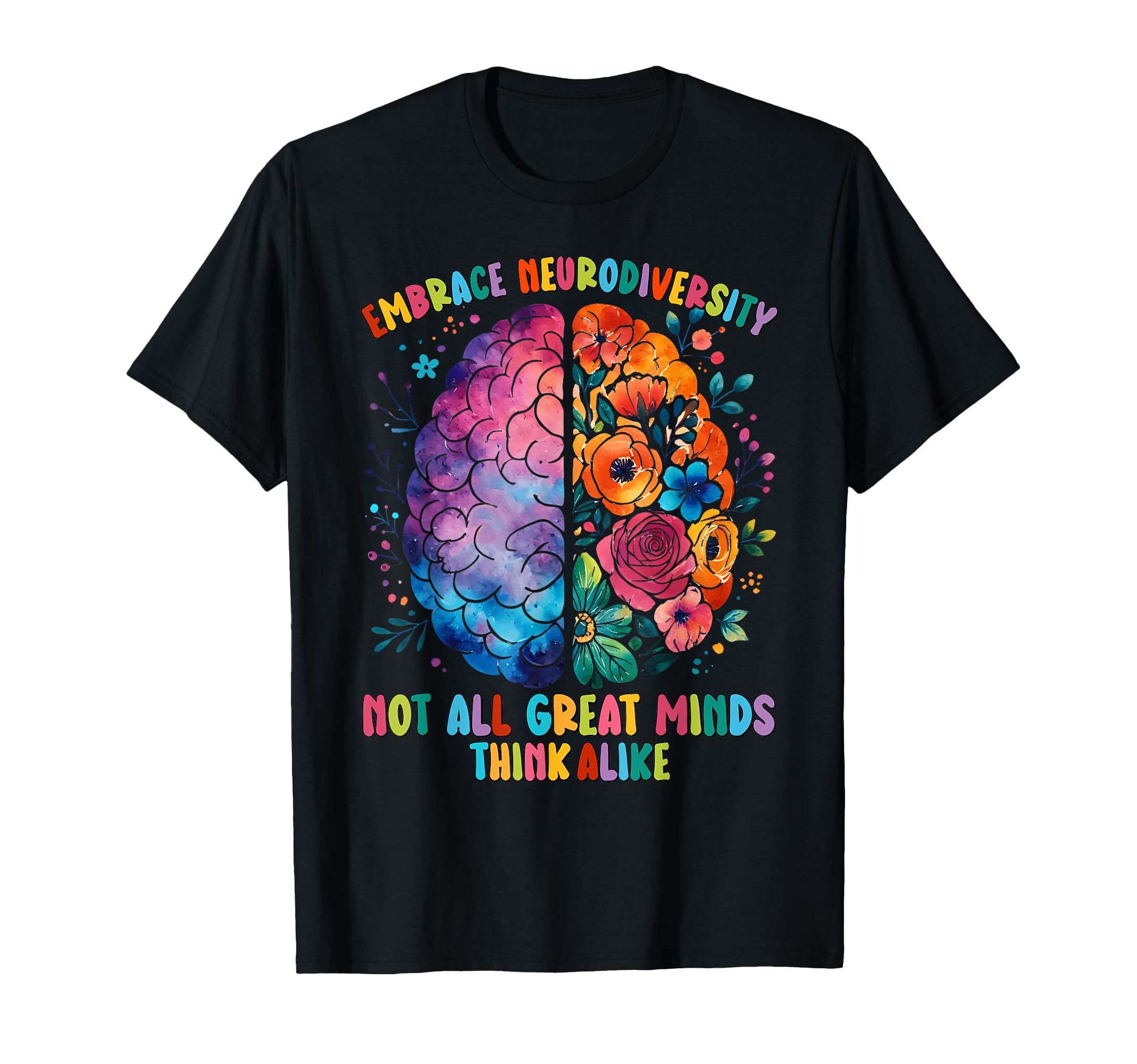 Not All Great Minds Think Alike T-Shirt - Minimalist Print Men Women - T-Shirt, Sweatshirt, Hoodie