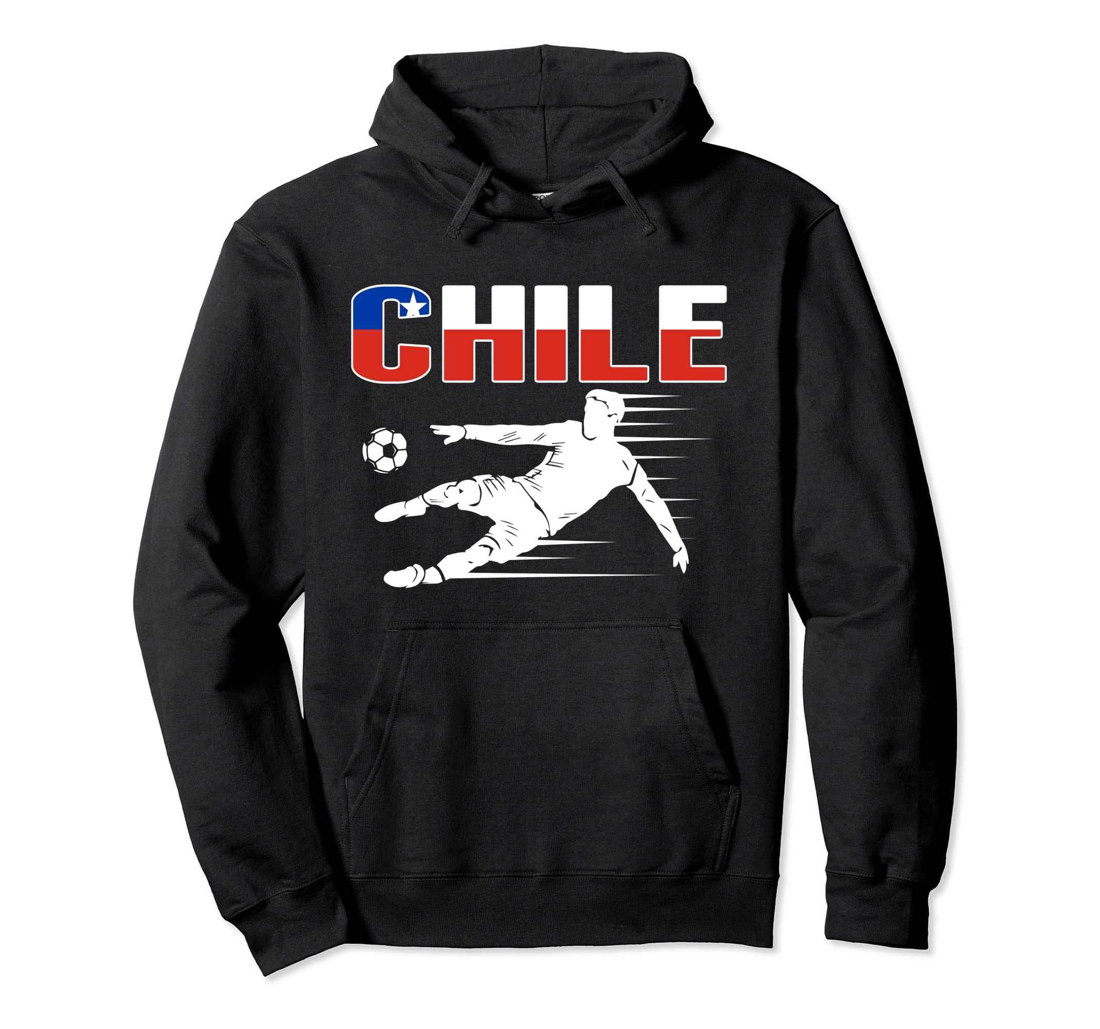 Chile Soccer Fans Jersey Proud Chilean Hoodie - Trendy Graphic Unisex - T-Shirt, Sweatshirt, Hoodie