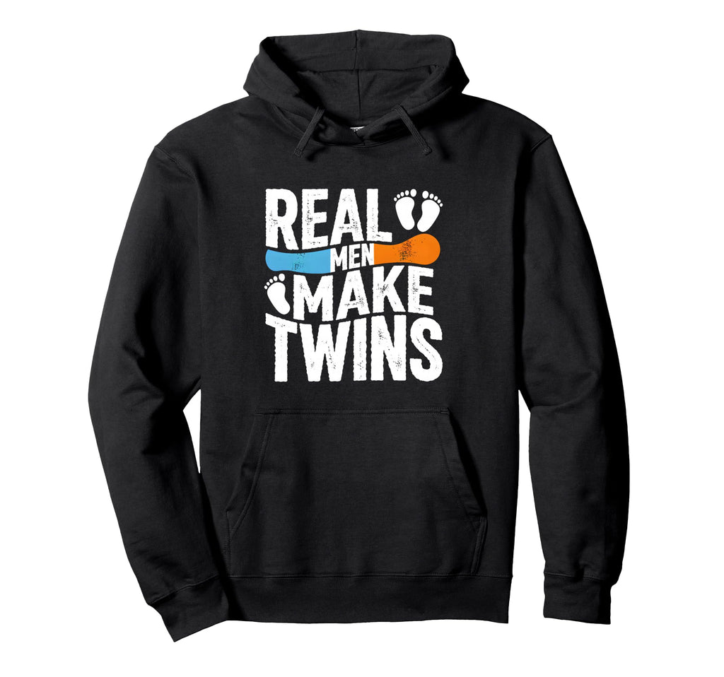 Real Make Twins Twin Dad Pride Hoodie - Unique Graphic for Adults - T-Shirt, Sweatshirt, Hoodie