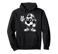 Soccer Ball Sunglasses Funny Soccer Hoodie - Aesthetic Graphic for Adults - T-Shirt, Sweatshirt, Hoodie