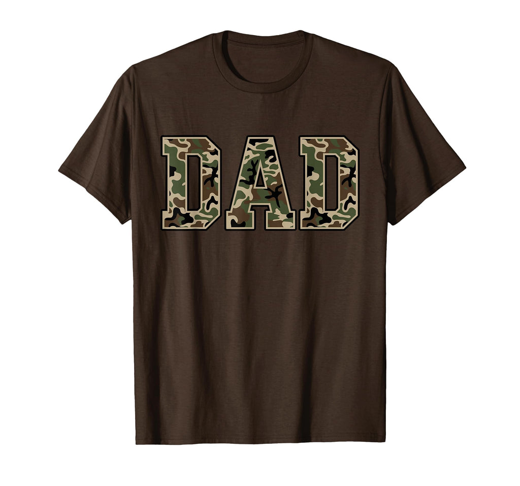 Mens Camo Duck Hunting Dad Old Camo T-Shirt - Custom Art Print Men Women - T-Shirt, Sweatshirt, Hoodie