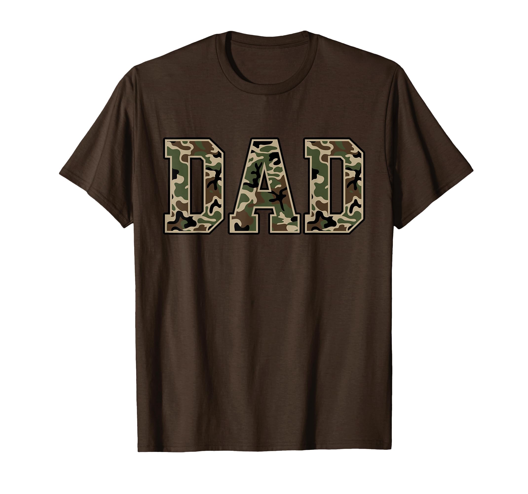 Mens Camo Duck Hunting Dad Old Camo T-Shirt - Custom Art Print Men Women - T-Shirt, Sweatshirt, Hoodie