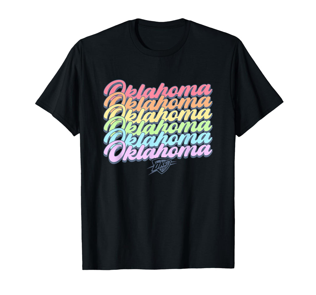 Nba Oklahoma City Thunder Pastel T-Shirt - Fun Novelty Design Men Women - T-Shirt, Sweatshirt, Hoodie