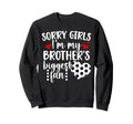 Brothers Biggest Fan Soccer Sister Sweatshirt - Unique Graphic Men Women - T-Shirt, Sweatshirt, Hoodie