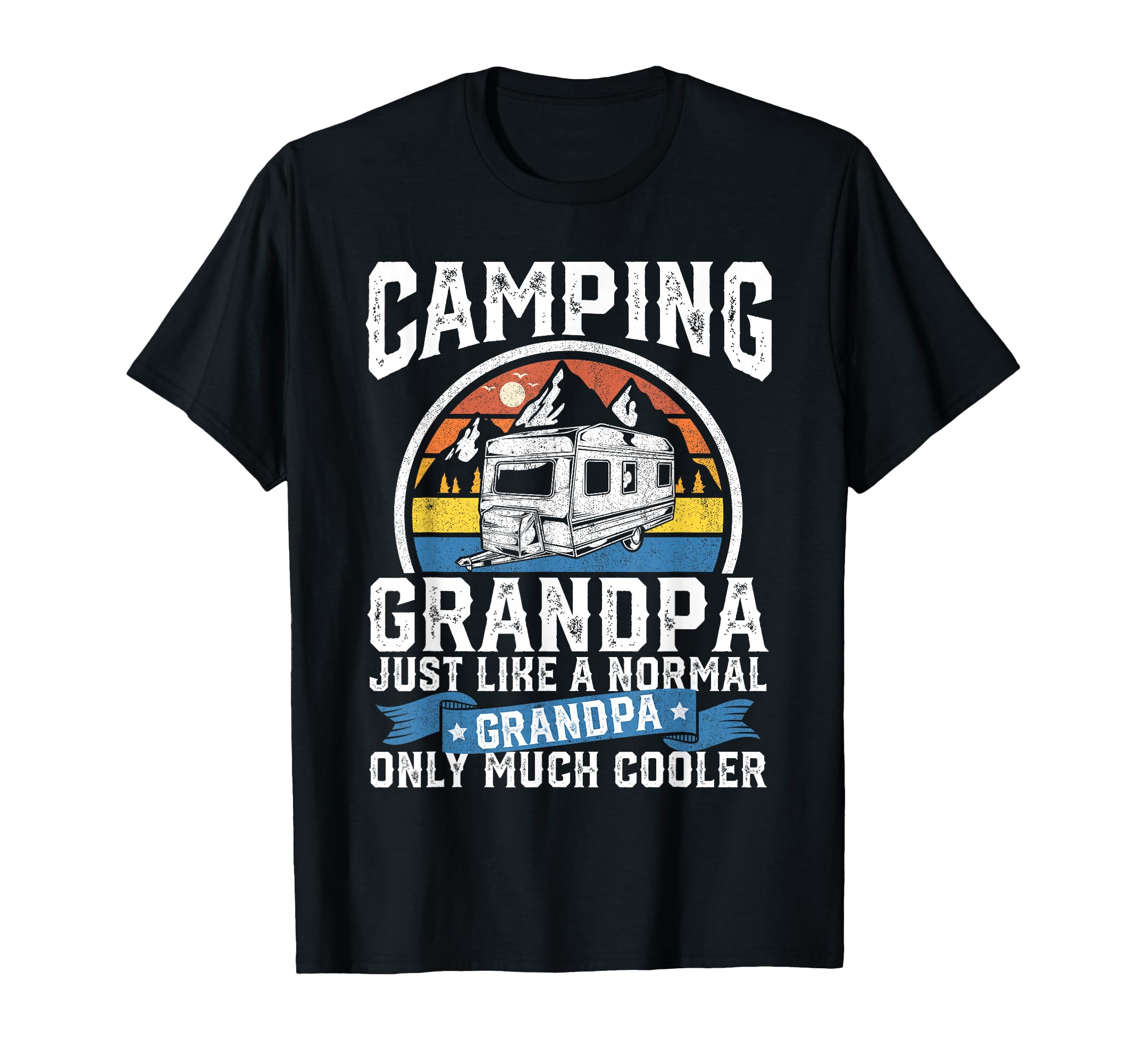 Camping Grandpa Funny Camper Rv Papa T-Shirt - Unique Graphic for Adults - T-Shirt, Sweatshirt, Hoodie
