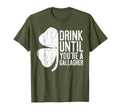 Drink Until Youre Gallagher Saint Patrick T-Shirt - Graphic Print Unisex - T-Shirt, Sweatshirt, Hoodie