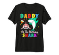 Dad Shark Birthday Family Matching T-Shirt - Fun Novelty Design Unisex - T-Shirt, Sweatshirt, Hoodie