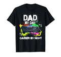 Dad Day Gamer Night Funny Gifts Gaming Dads T-Shirt - Graphic Print Unisex - T-Shirt, Sweatshirt, Hoodie